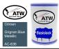 Preview: Citroen, Grignan Blue Metallic, AC-636: 500ml Lackdose, von ATW Autoteile West.